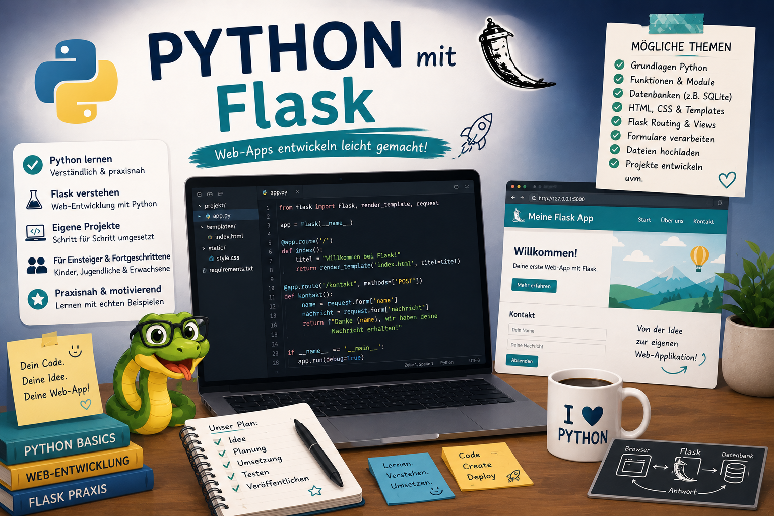 Python mit Flask